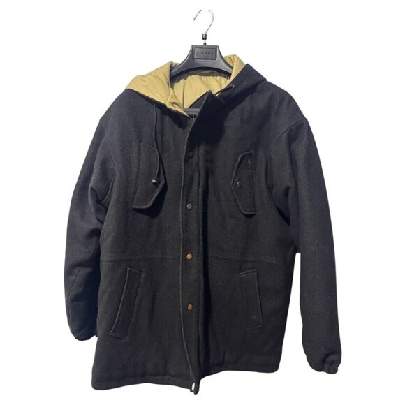 Arctic Fox men's Thick lined heavy coat black XL